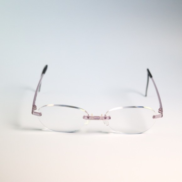 swiss Accessories Eyephorics Swiss Made Eyeglasses Rimless Frame